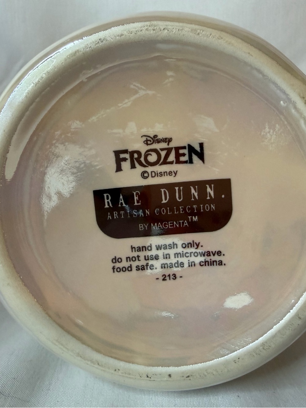 Rae Dunn Disney Frozen Olaf Iridescent Canister - Picture 7 of 8